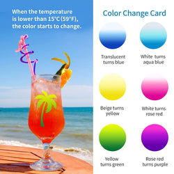 Cold Color Changing Adhesive Vinyl Bundle - 12" x 10" 8 pack [Clearance]