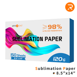 Sublimation Paper - 8.5" x 14 Inch 150 Sheets