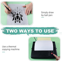 Tattoo Transfer Paper Kit - 8.5''x11' Inch A4 Size 40 Sheets [Clearance]