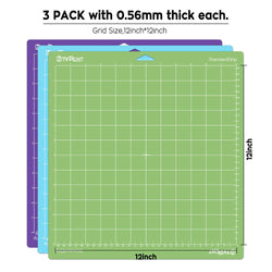 Cutting Mat Bundle - 12" x 12" 3 Pack