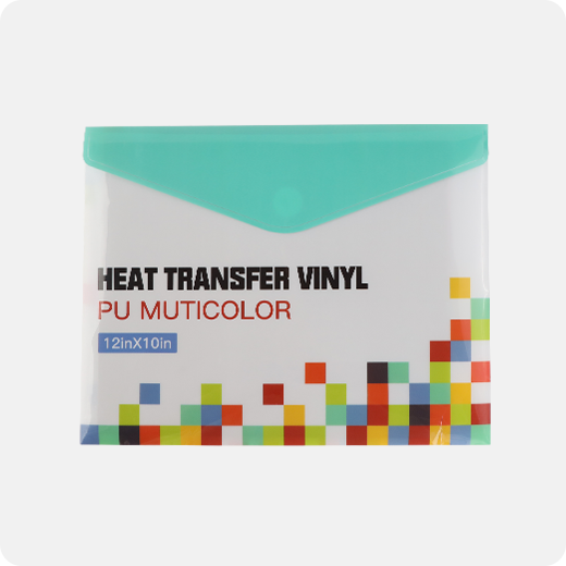 Heat Transfer Vinyl Bundle - 12" x 10" 36 Pack（26 Assorted Colors）