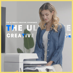 HTVRONT Auto Heat Press Machine for T Shirts 15x15 110V - (2 Colors) Smart T Shirt Press Machine