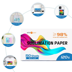 Sublimation Paper - 8.5" x 14 Inch 150 Sheets