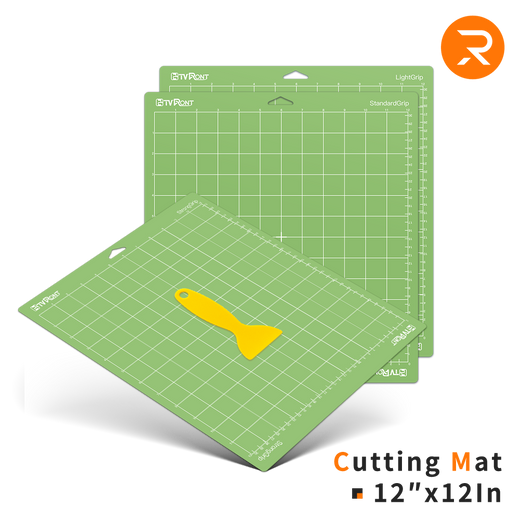Green Cutting Mat Bundle - 12" x 12" 3 Pack (3 Assorted Colors)
