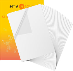 CA HTVRONT Sublimation Waterproof Sticker Paper - 20 Pcs